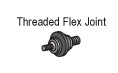 Wobble Pump Threaded Flex Joint