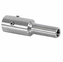 American Series APM56 SSQ Pinned Stub Shaft, Chrome Plated Stainless Steel