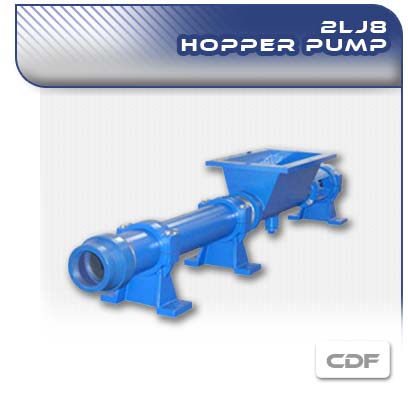 2LJ8 CDF - 2 Stage PC Hopper Pump