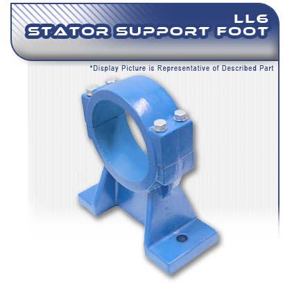 LL6 CDQ PC Pump Stator Support Foot