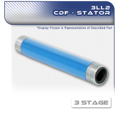 3LL2 Three Stage PC Pump Stator - CDF