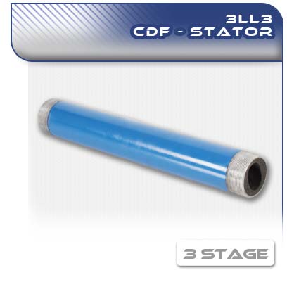 3LL3 Three Stage PC Pump Stator - CDF